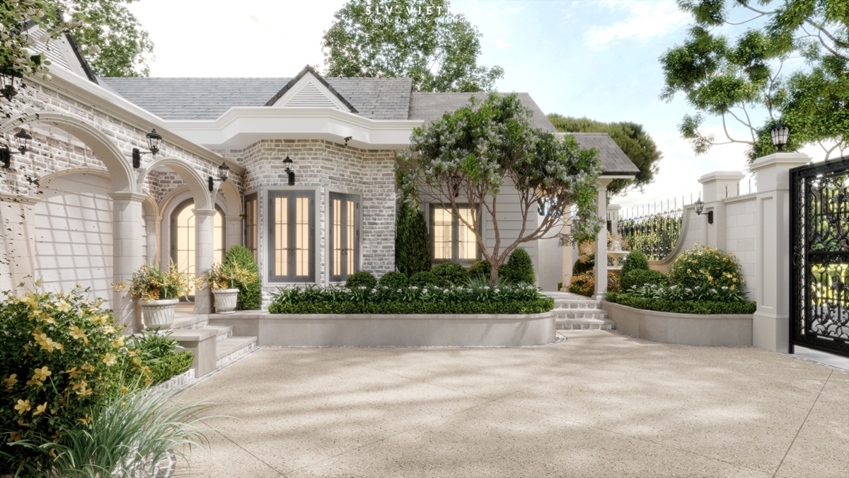 Kiến trúc villa the cottage - SLV Vietnam (4)