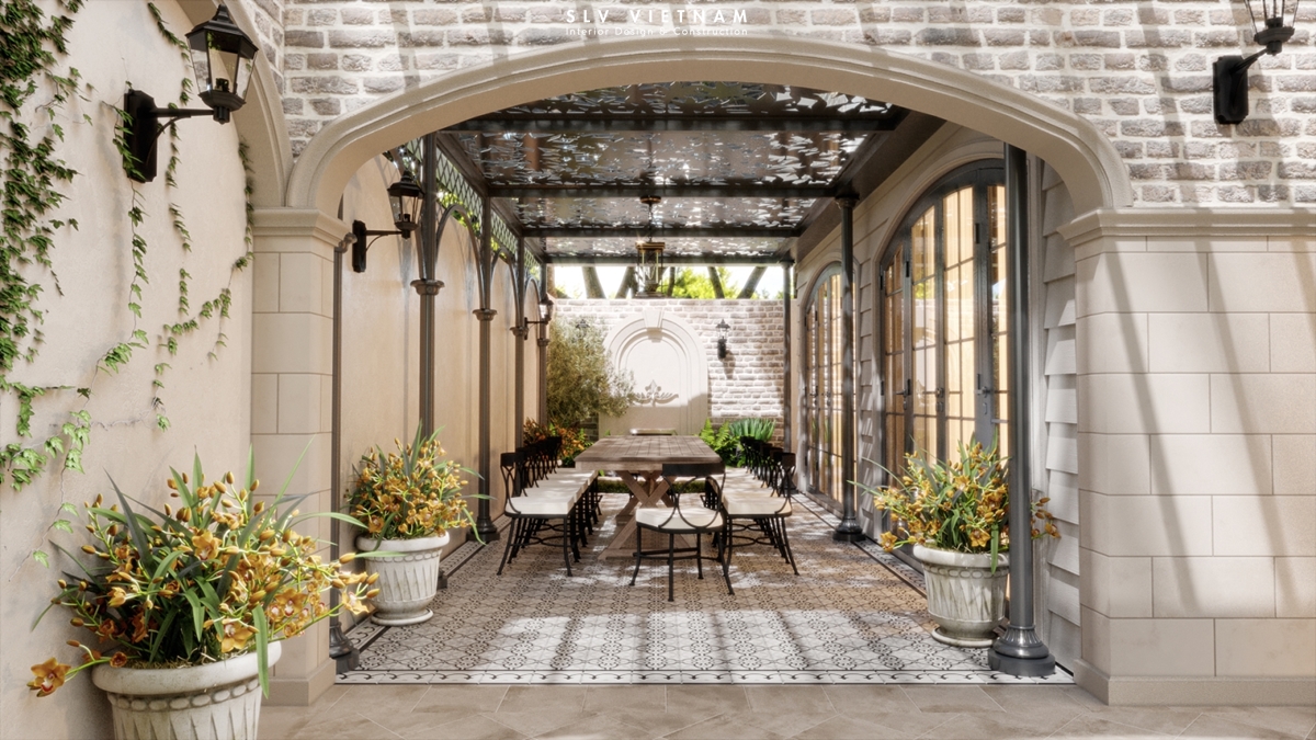 Kiến trúc villa the cottage - SLV Vietnam (7)