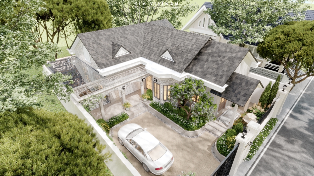 Kiến trúc villa the cottage - SLV Vietnam (6)