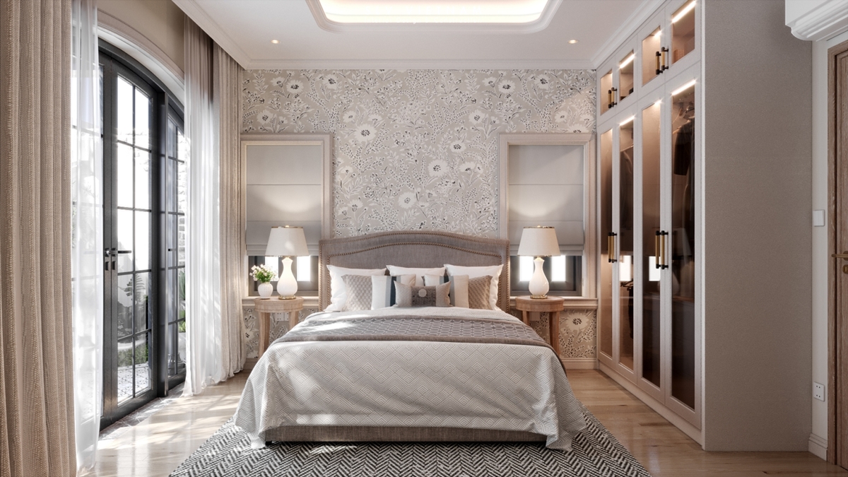 Phòng ngủ 1 villa the cottage - SLV Vietnam (1)