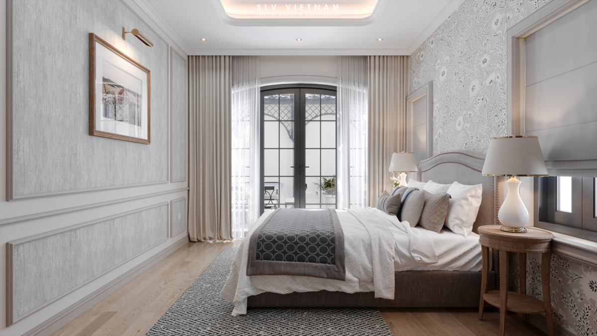 Phòng ngủ 1 villa the cottage - SLV Vietnam (3)