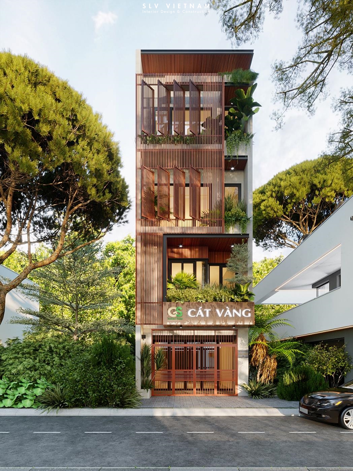 Kiến trúc văn phòng The GS - SLV Vietnam (2)