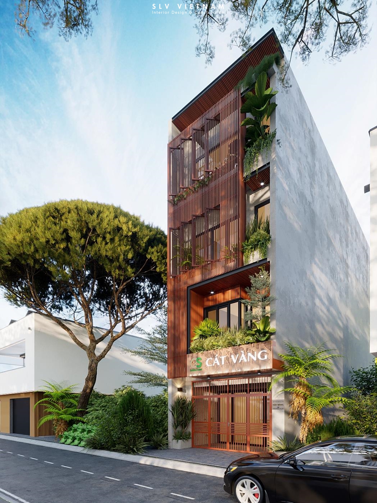 Kiến trúc văn phòng The GS - SLV Vietnam (3)