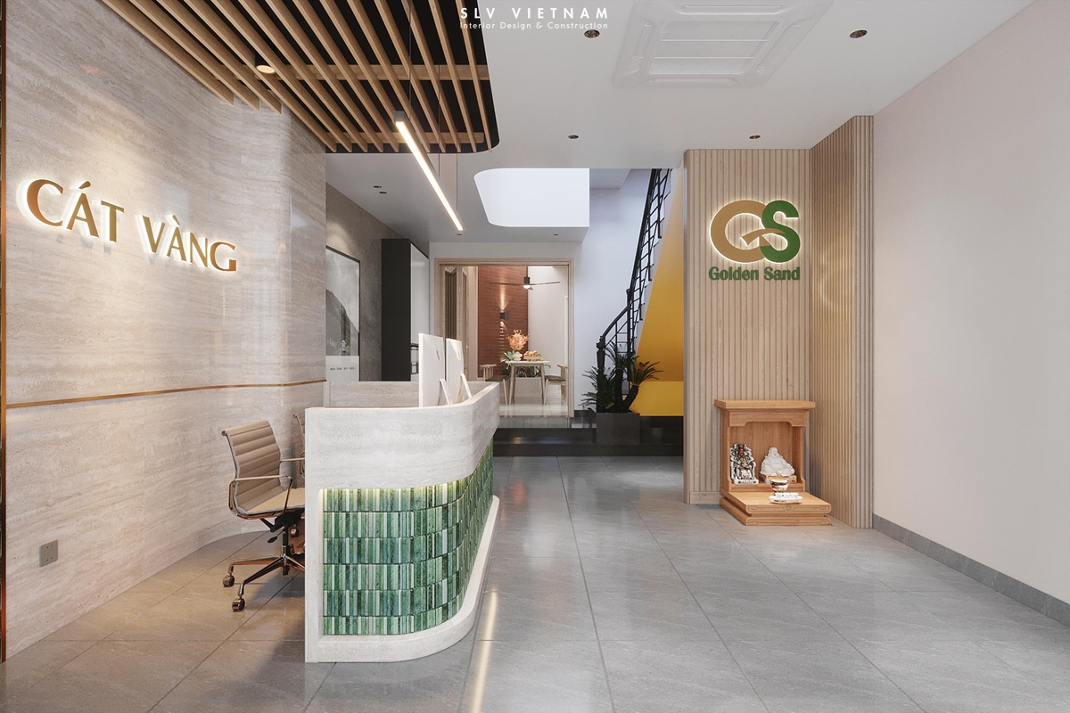 Sảnh văn phòng The GS - SLV Vietnam (3)