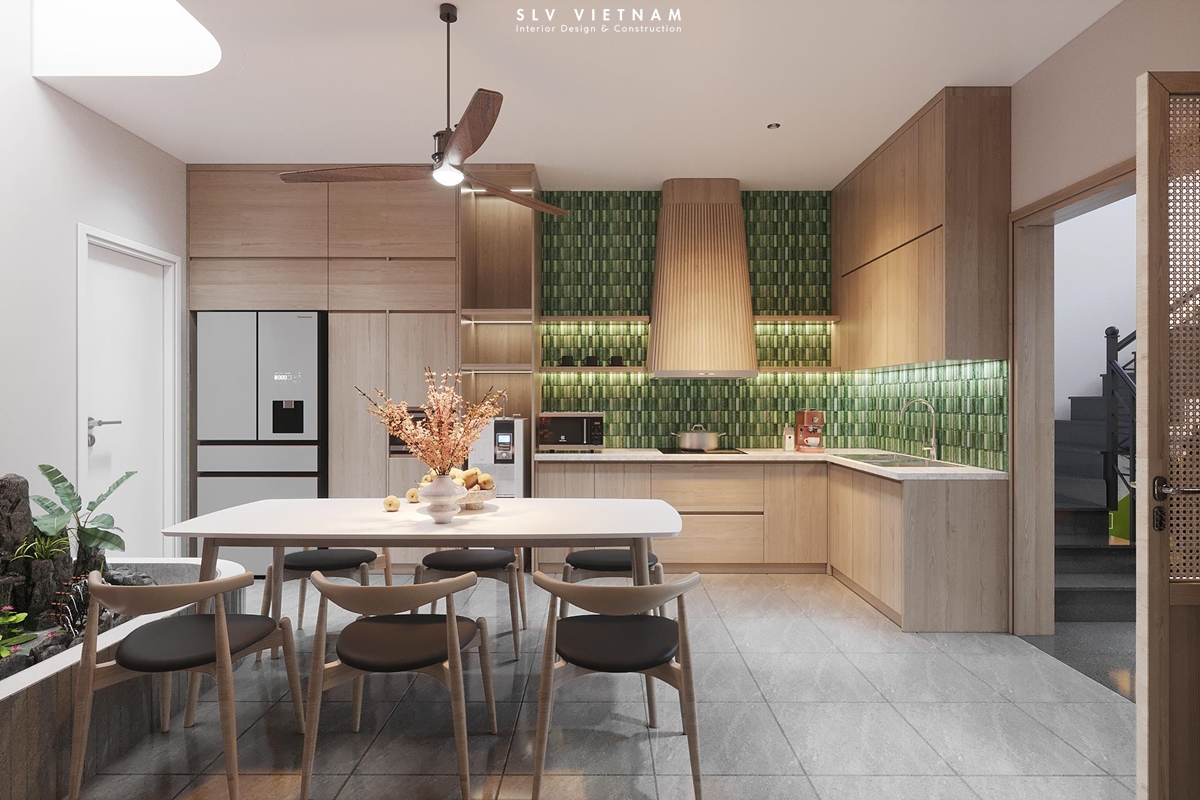 Không gian sinh hoạt chung văn phòng The GS - SLV Vietnam (2)