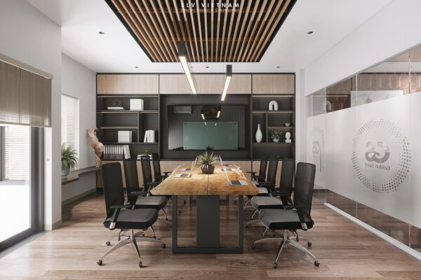 Thiết kế nội thất văn phòng The GS SLV Vietnam