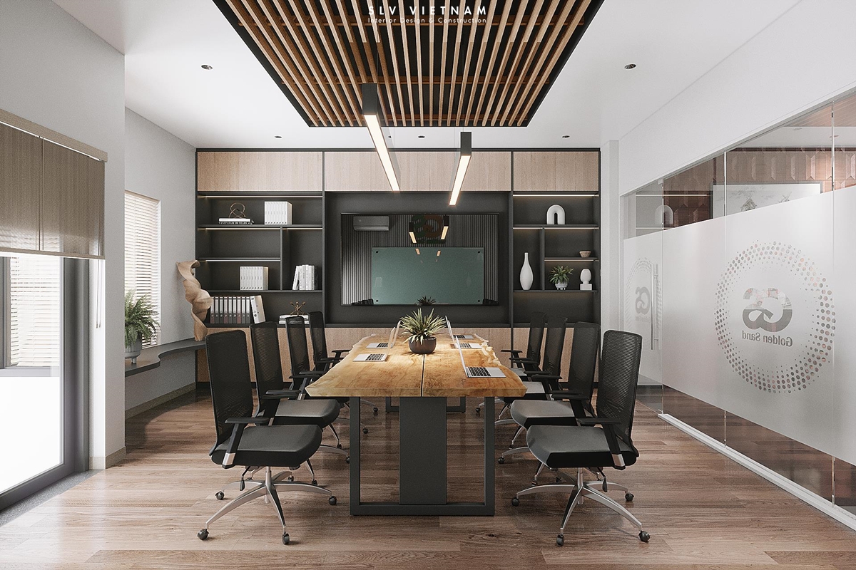 Thiết kế nội thất văn phòng The GS SLV Vietnam