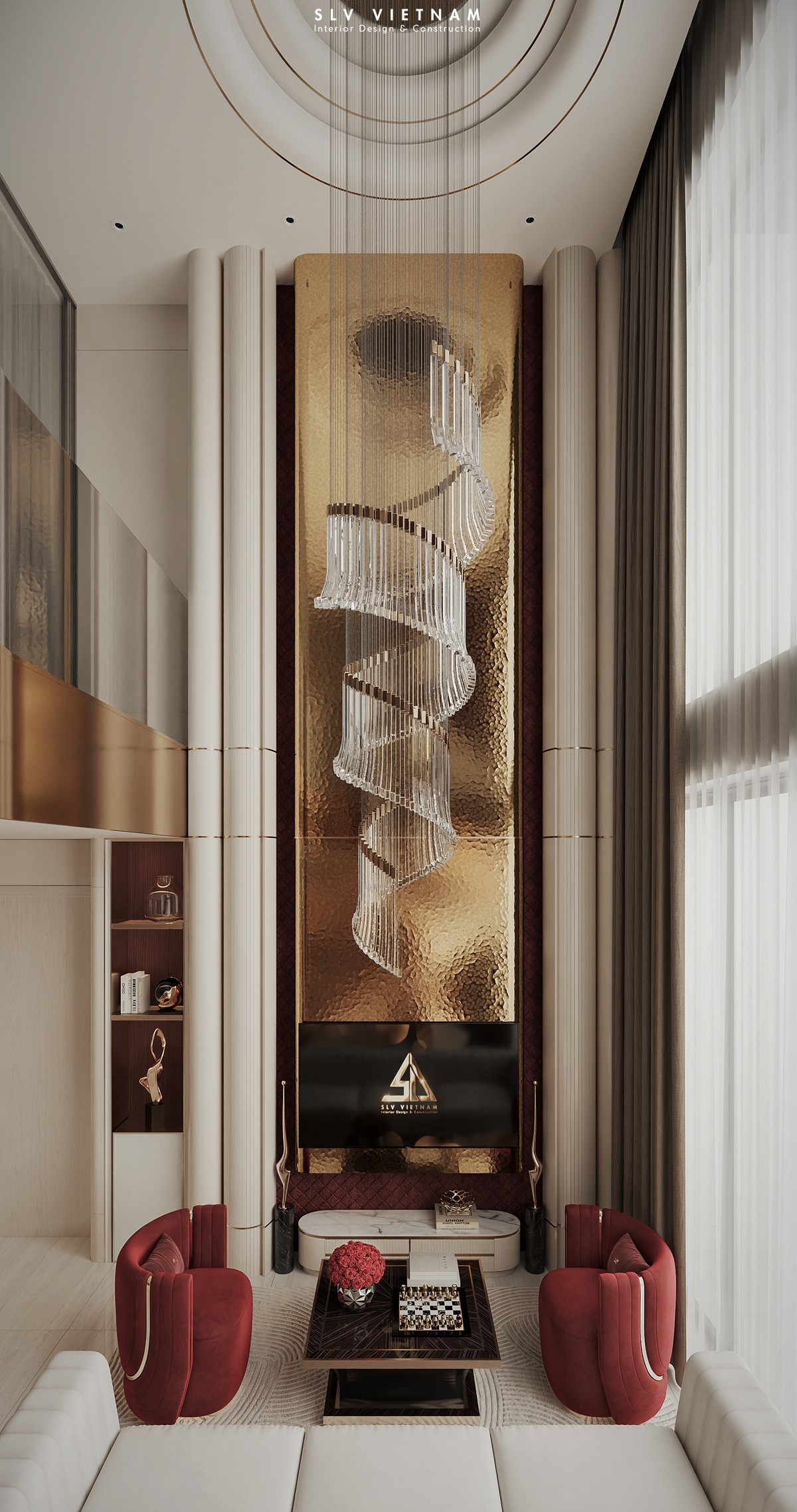 Phòng khách duplex The Helix - SLV Vietnam (5)