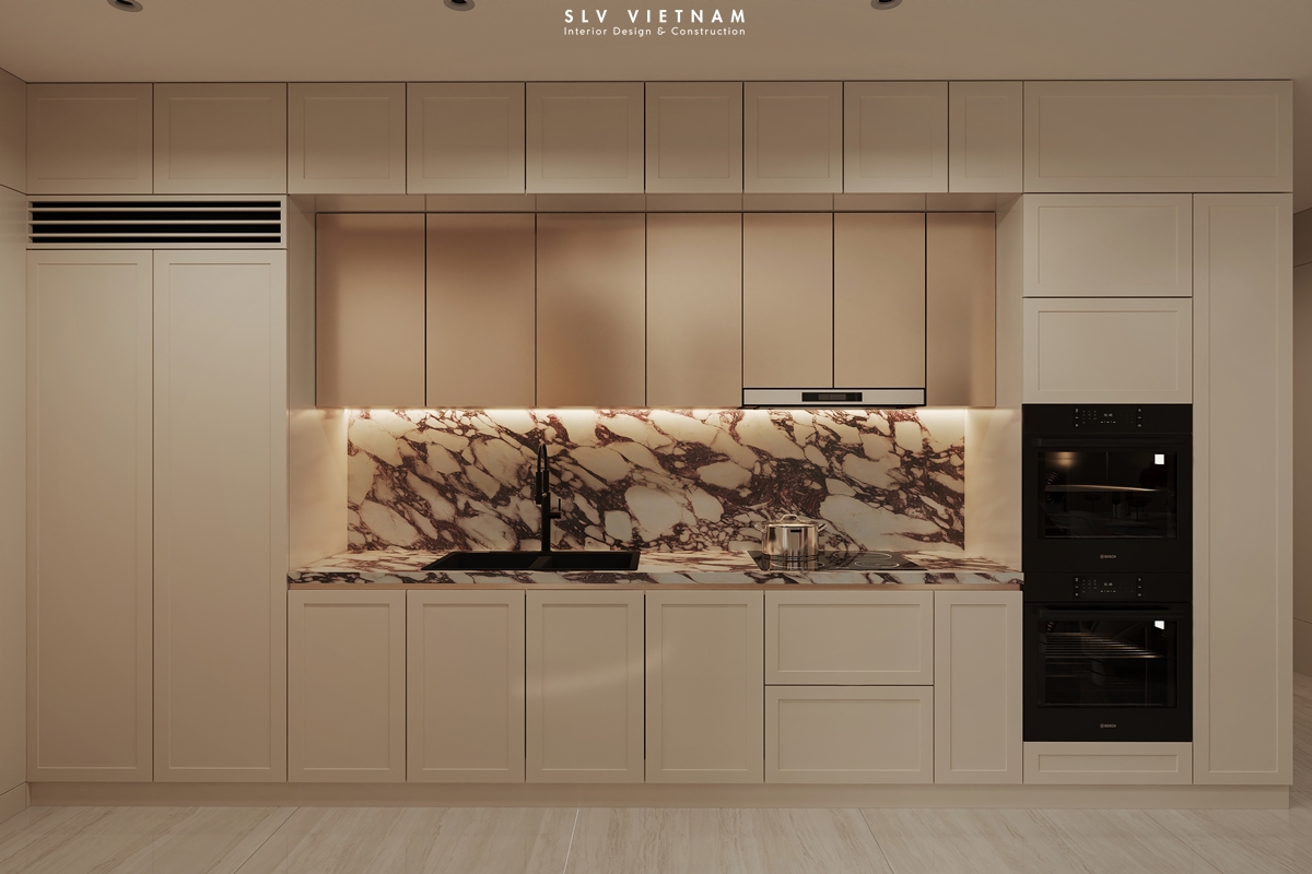 Phòng bếp duplex The Helix - SLV Vietnam (1)