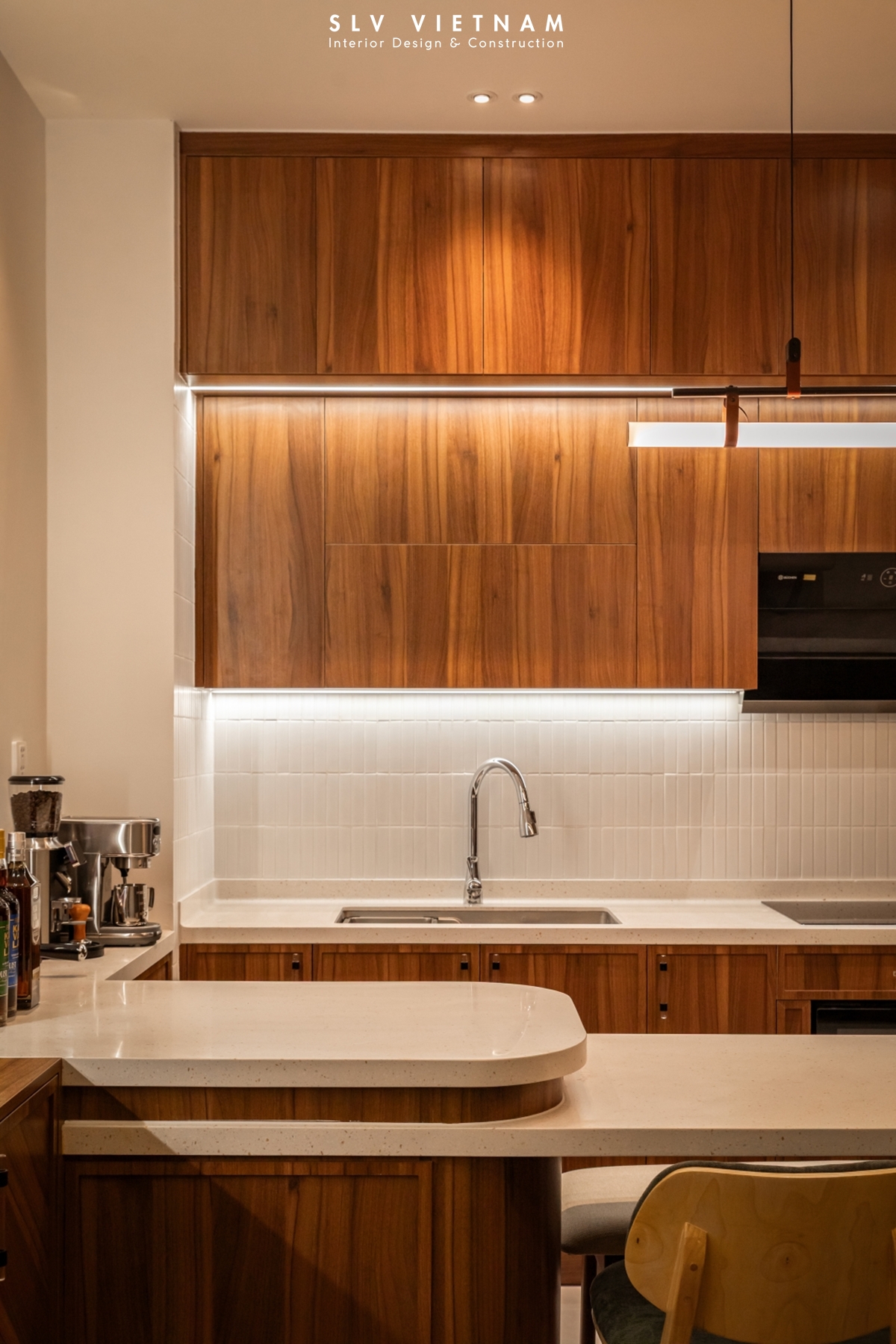 Không gian khách bếp dự án The Rhythm - SLV Vietnam 7