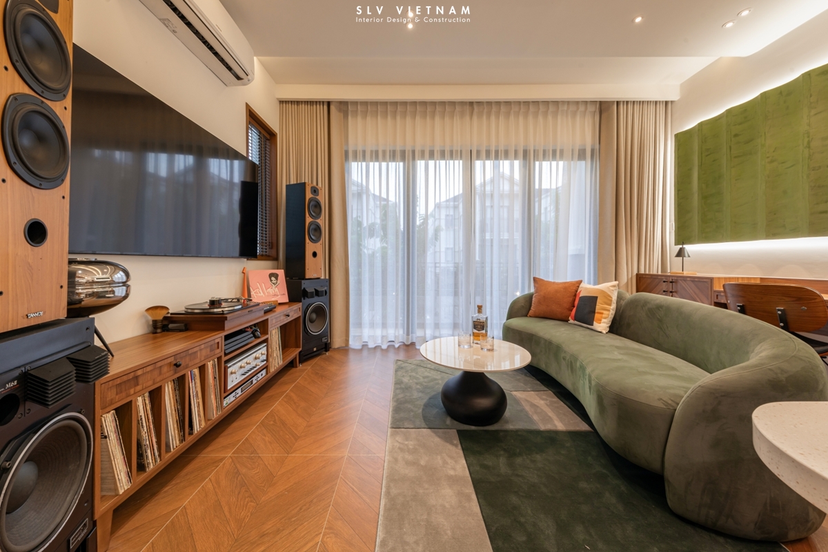 Không gian khách bếp dự án The Rhythm - SLV Vietnam 2