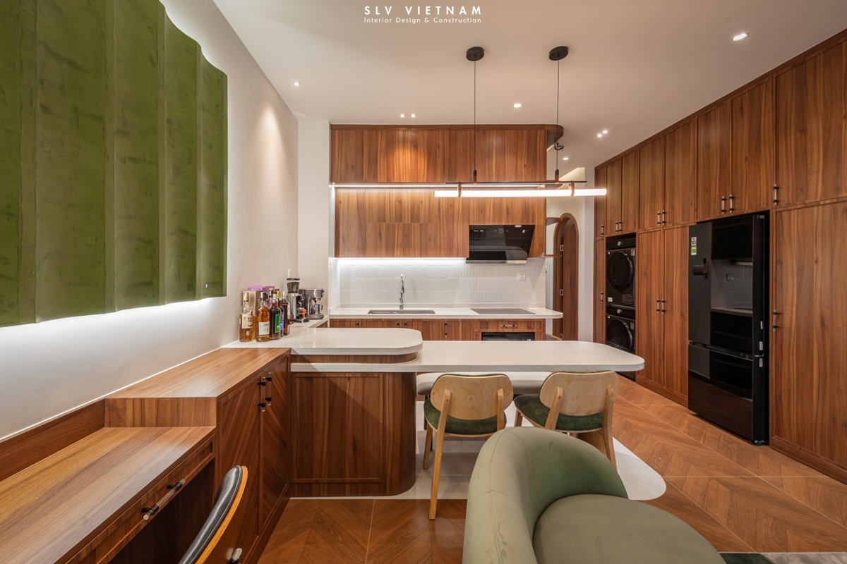 Không gian khách bếp dự án The Rhythm - SLV Vietnam 4