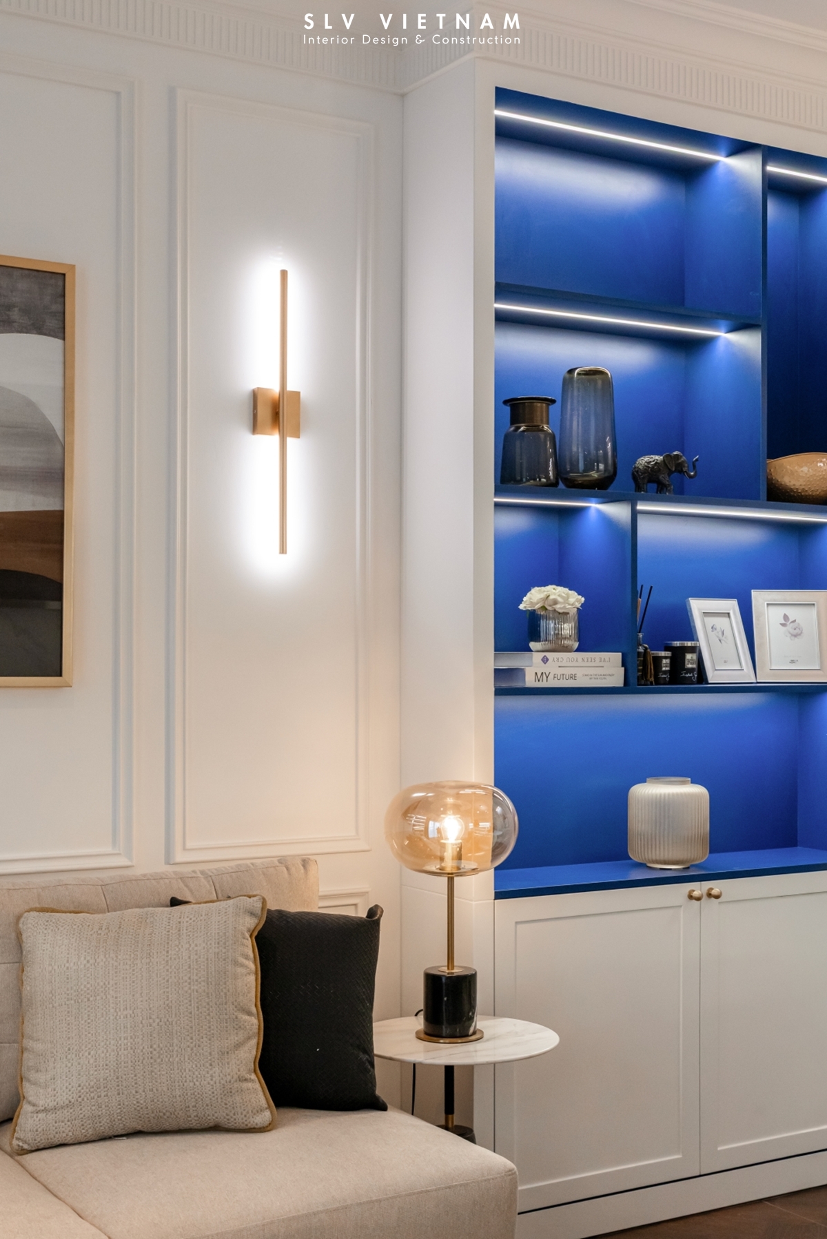 Không gian khách bếp phụ dự án The Rhythm - SLV Vietnam 7