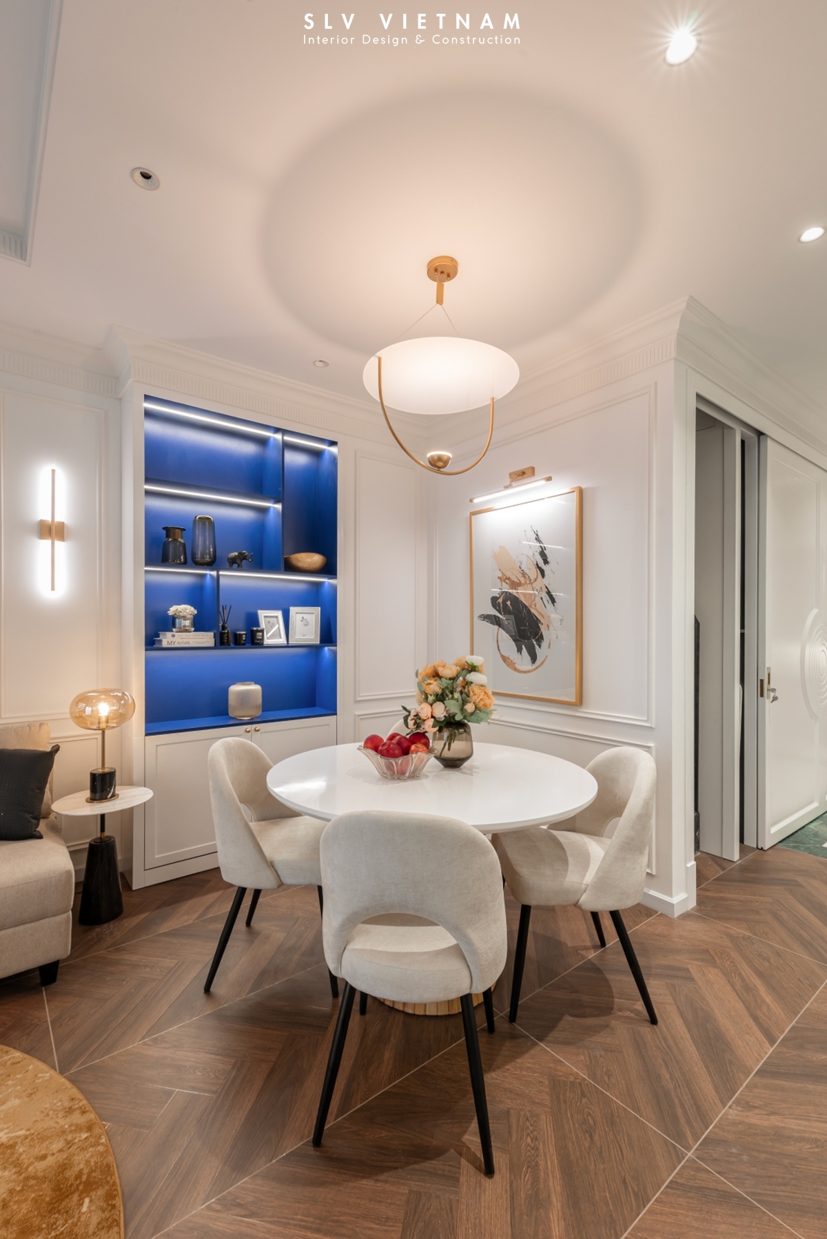 Không gian khách bếp phụ dự án The Rhythm - SLV Vietnam 5