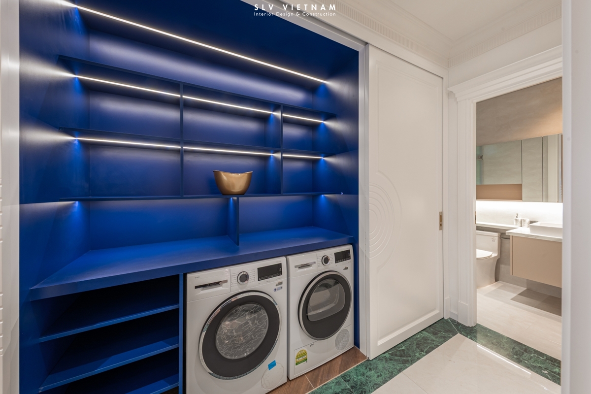 Không gian khách bếp phụ dự án The Rhythm - SLV Vietnam 9