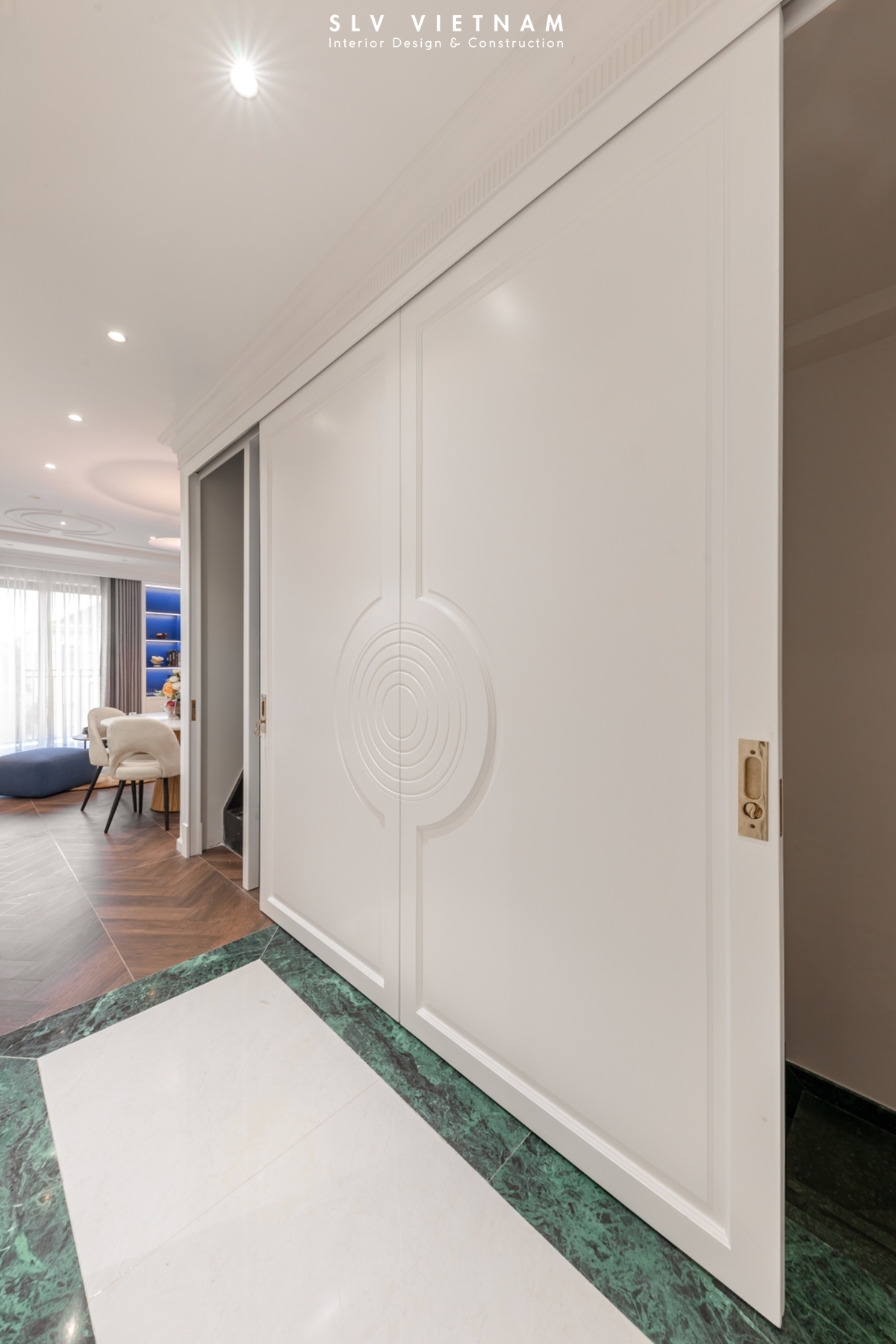 Không gian khách bếp phụ dự án The Rhythm - SLV Vietnam 10