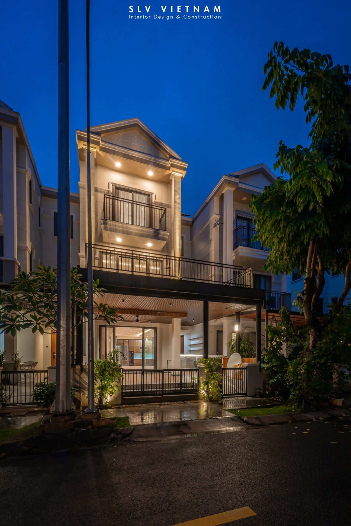 Kiến trúc nhà phố The Rhythm - SLV Vietnam (1)