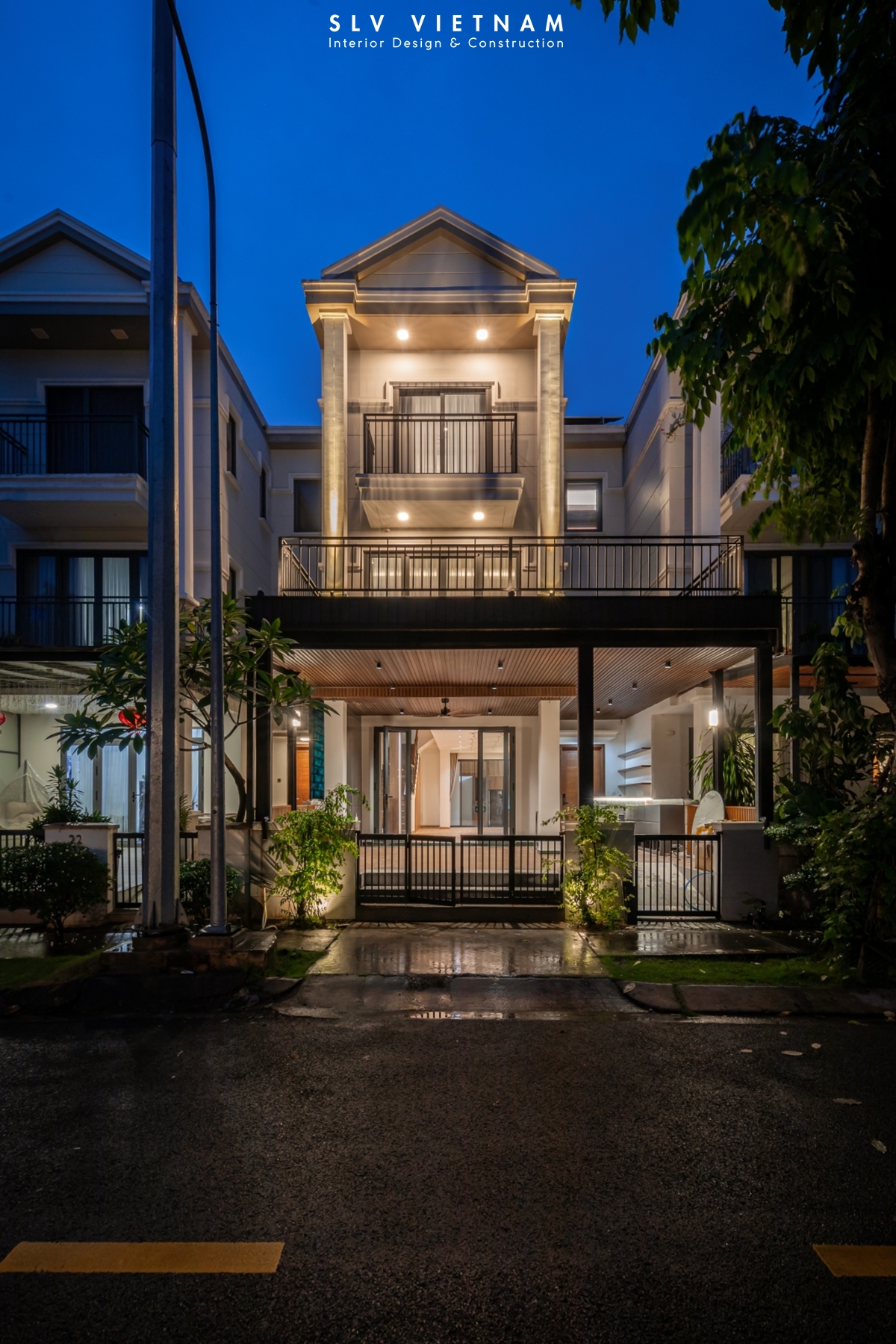 Kiến trúc nhà phố The Rhythm - SLV Vietnam (2)