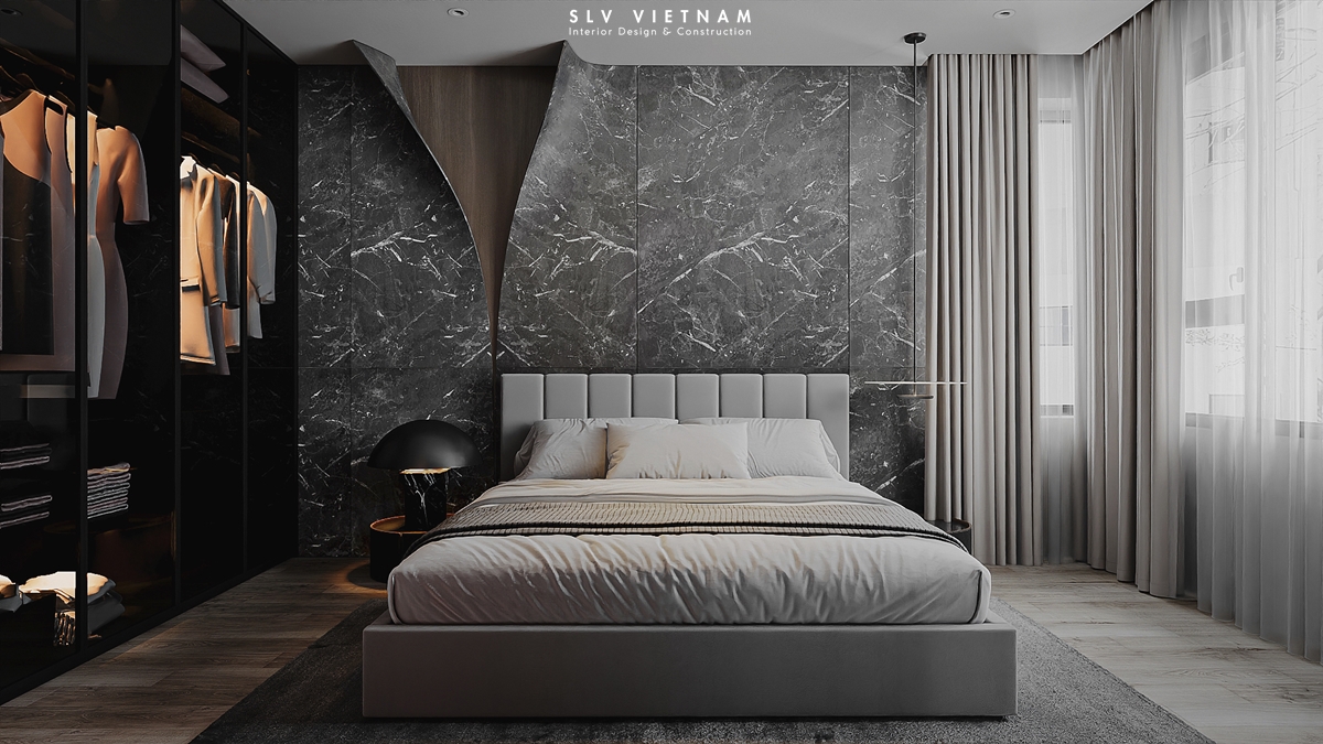 Phòng ngủ 3 dự án The View Minimalism - SLV Vietnam (1)