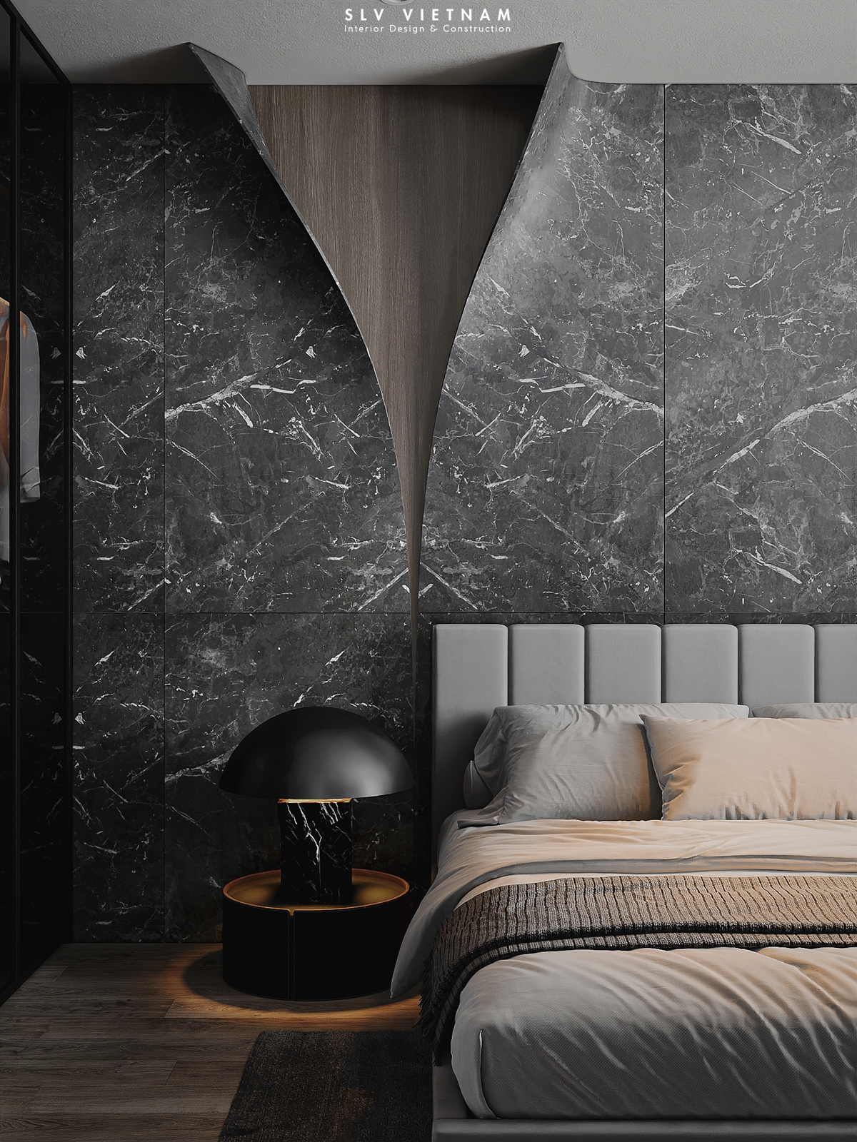Phòng ngủ 3 dự án The View Minimalism - SLV Vietnam (3)