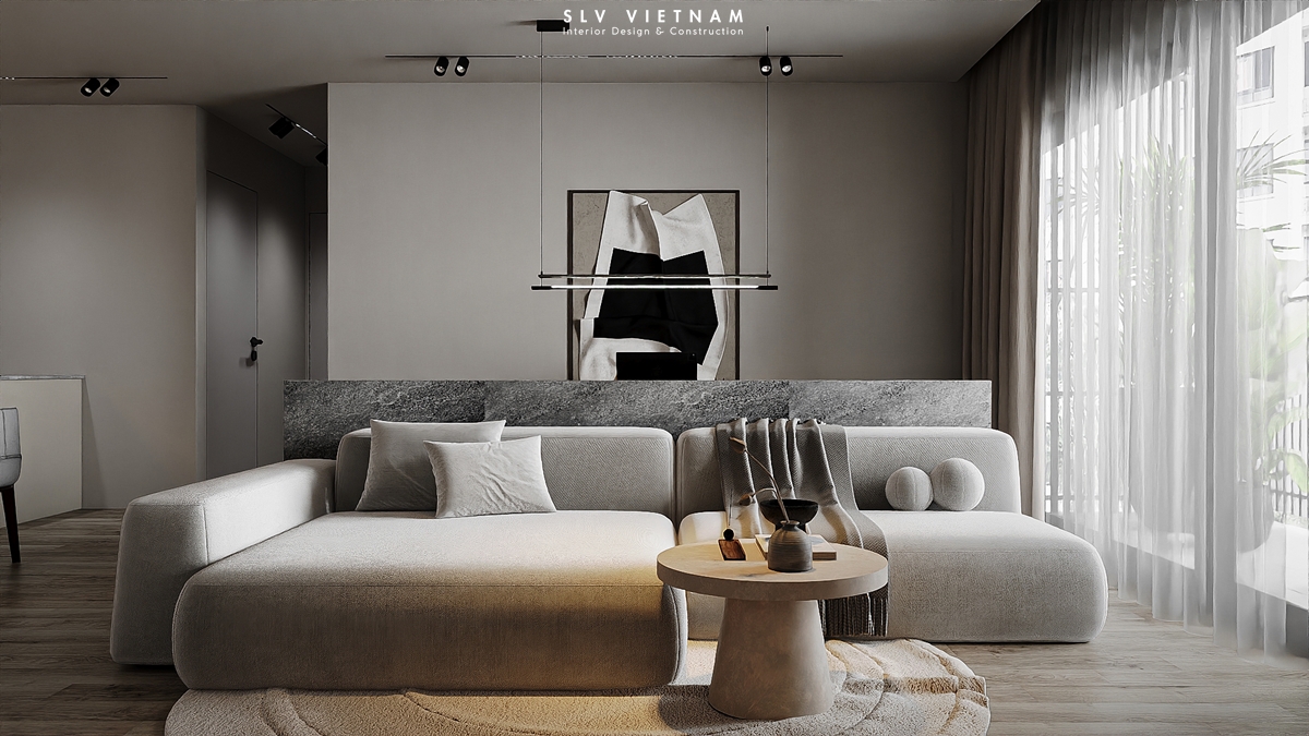 Thiết kế nội thất căn hộ The View Minimalism SLV Vietnam