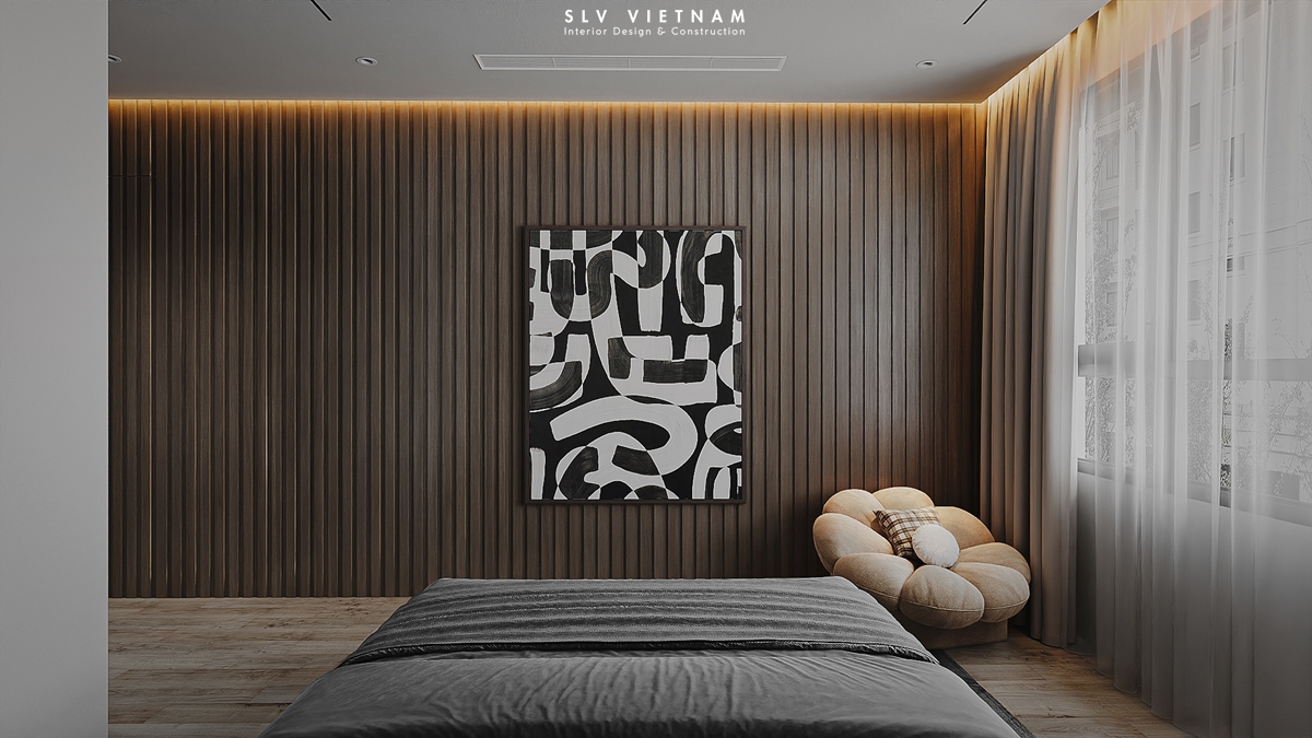 Phòng ngủ 1 dự án The View Minimalism - SLV Vietnam (2)