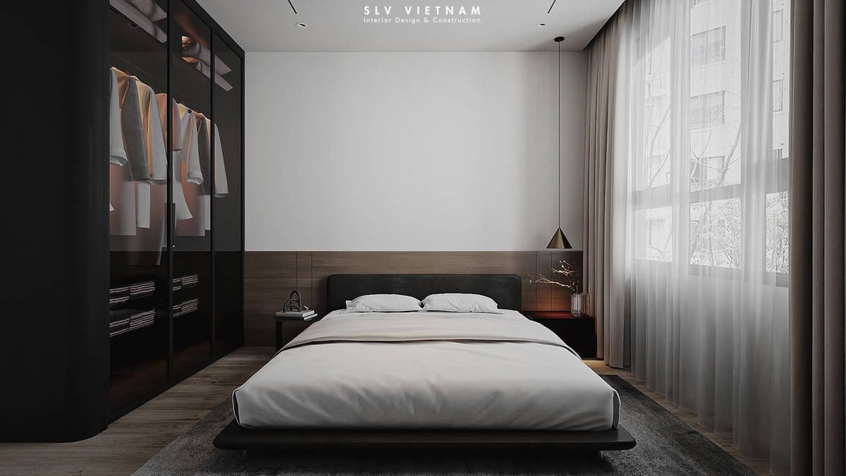 Phòng ngủ 2 dự án The View Minimalism - SLV Vietnam (1)