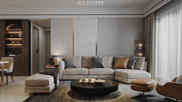 Thiết kế nội thất dự án The View Modern - SLV Vietnam