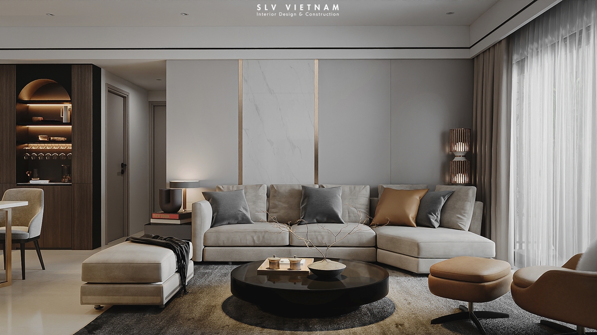 Thiết kế nội thất dự án The View Modern - SLV Vietnam