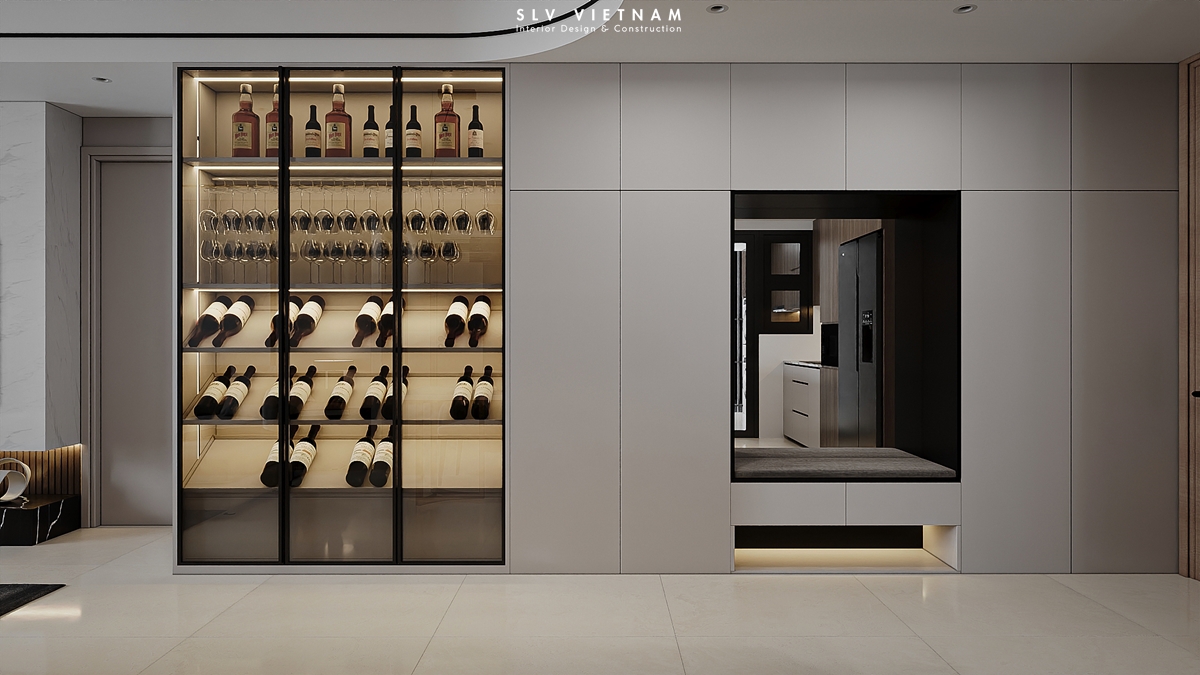 Không gian khách bếp dự án The View Modern - SLV Vietnam (6)