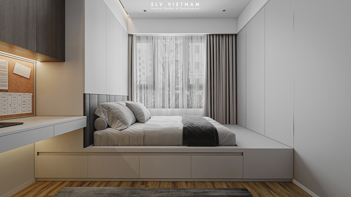Phòng ngủ 1 dự án The View Modern - SLV Vietnam (3)