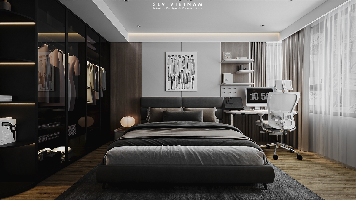Phòng ngủ 2 dự án The View Modern - SLV Vietnam (1)