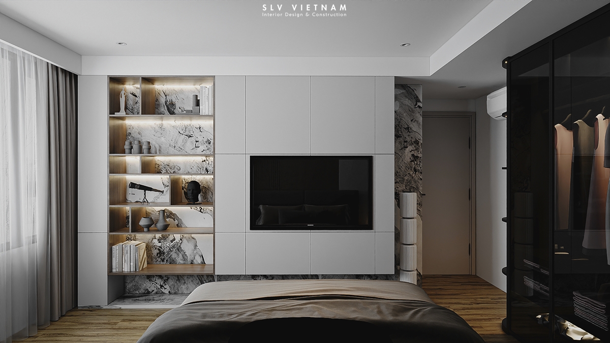 Phòng ngủ 2 dự án The View Modern - SLV Vietnam (2)