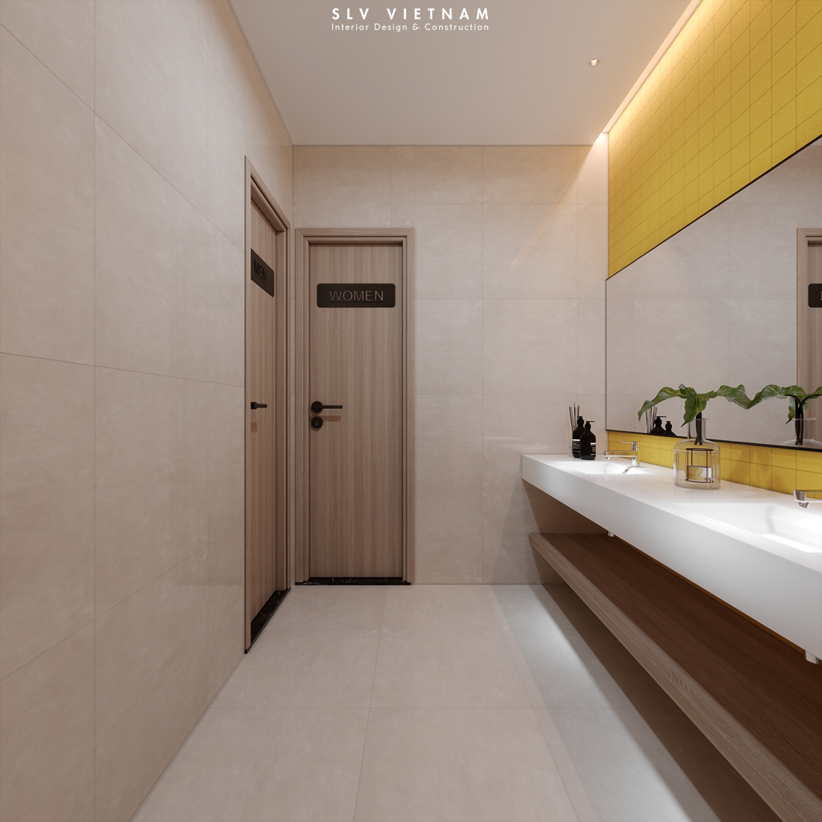 Nhà vệ sinh tầng 1 dự án Thuan Thien Office - SLV Vietnam (2)