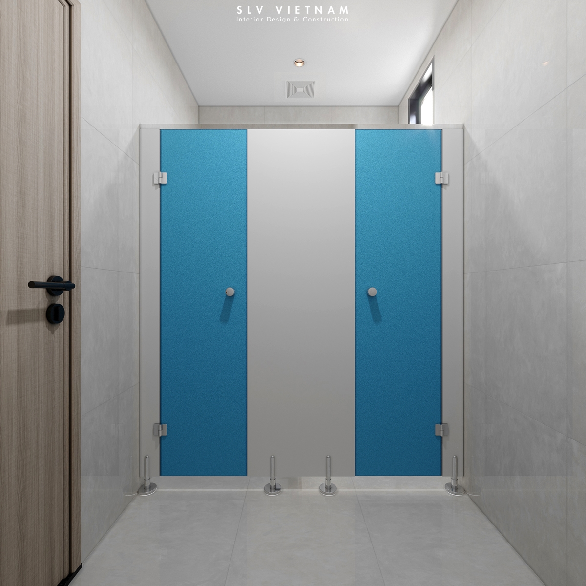 Nhà vệ sinh tầng 1 dự án Thuan Thien Office - SLV Vietnam (4)