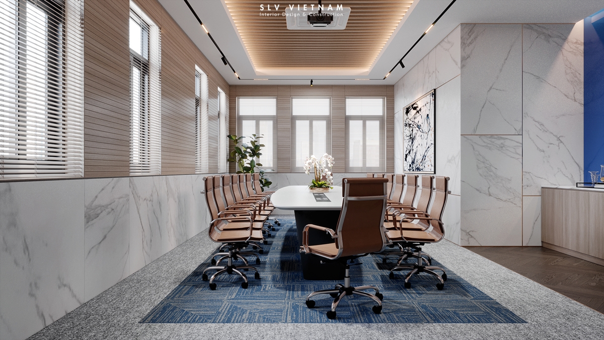 Phòng họp tầng 1 dự án Thuan Thien Office - SLV Vietnam (1)