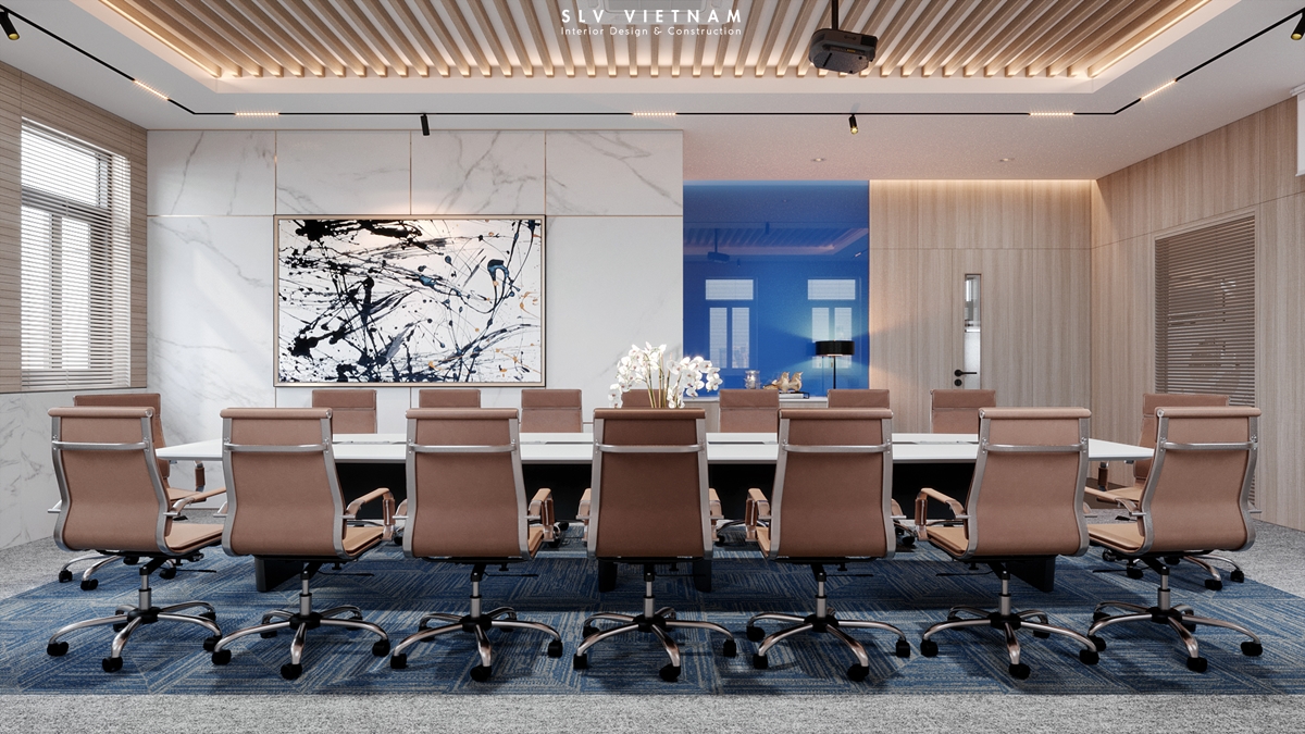 Phòng họp tầng 1 dự án Thuan Thien Office - SLV Vietnam (2)