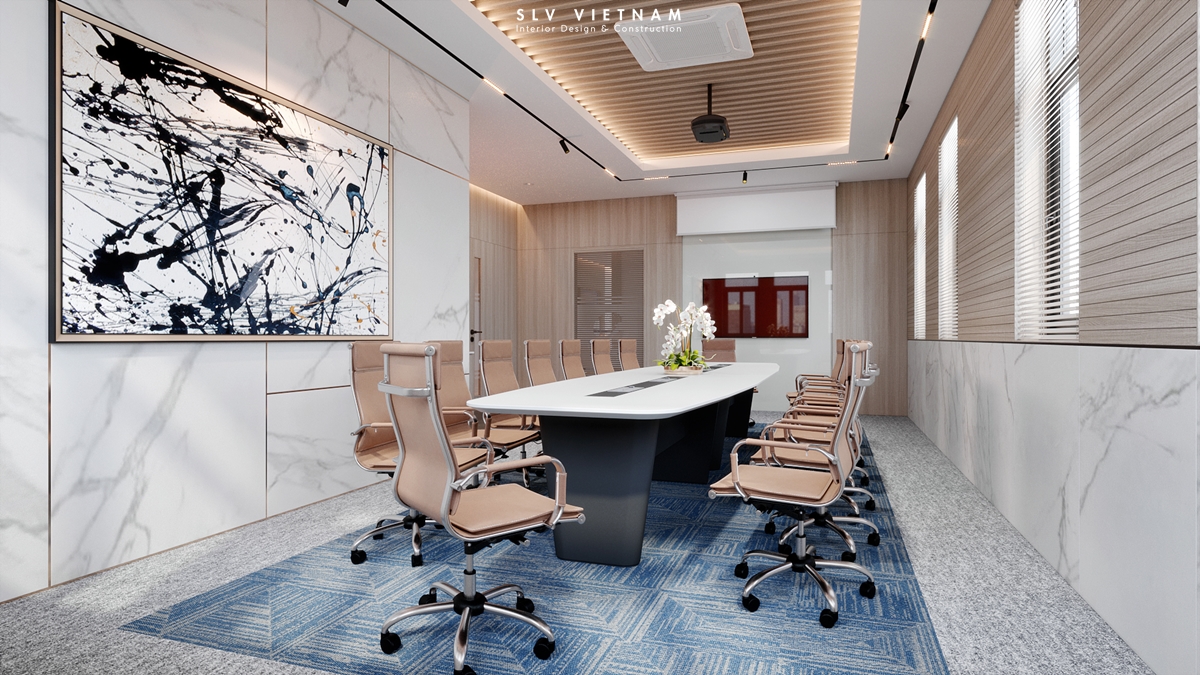 Phòng họp tầng 1 dự án Thuan Thien Office - SLV Vietnam (3)