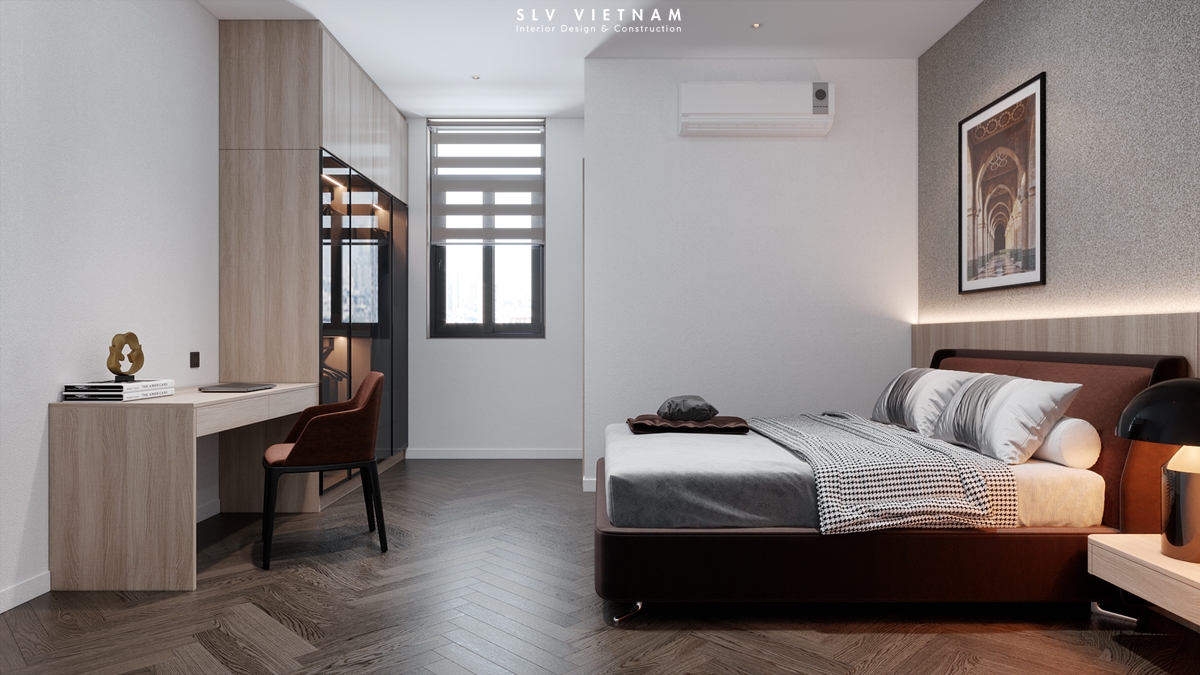 Phòngngủ tầng 1 dự án Thuan Thien Office - SLV Vietnam (1)