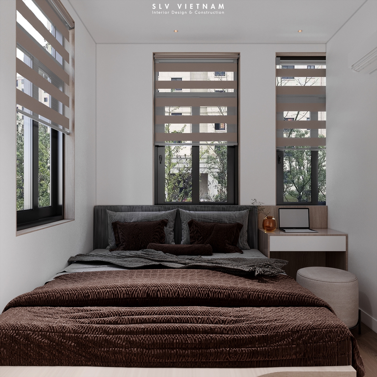 Phòng ngủ 2 tầng trệt dự án Thuan Thien Office - SLV Vietnam (2)