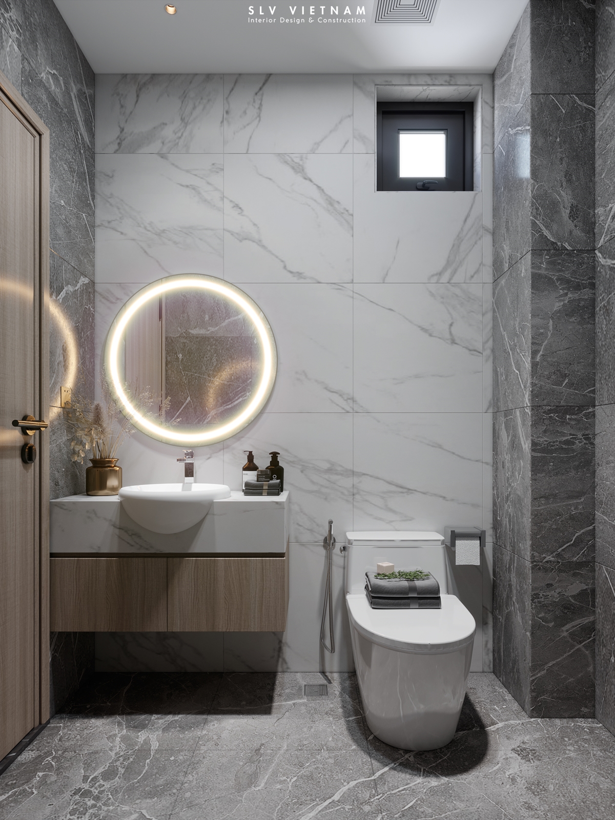 Phòngngủ tầng 1 dự án Thuan Thien Office - SLV Vietnam (3)