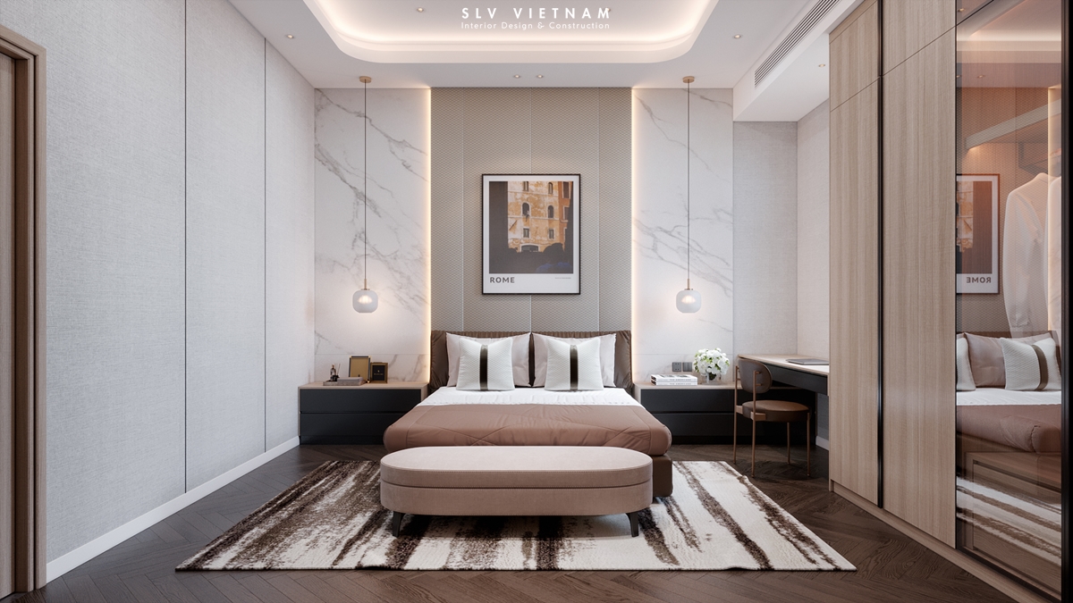 Phòng ngủ 2 tầng 2 dự án Thuan Thien Office - SLV Vietnam (1)