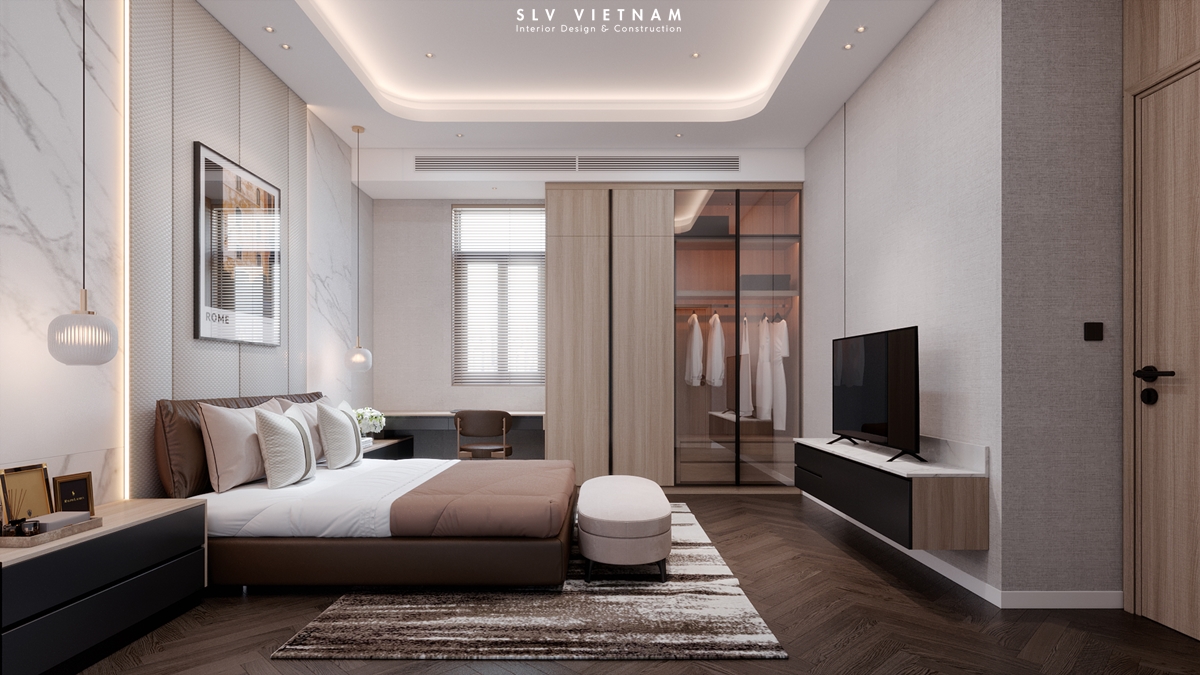 Phòng ngủ 2 tầng 2 dự án Thuan Thien Office - SLV Vietnam (2)