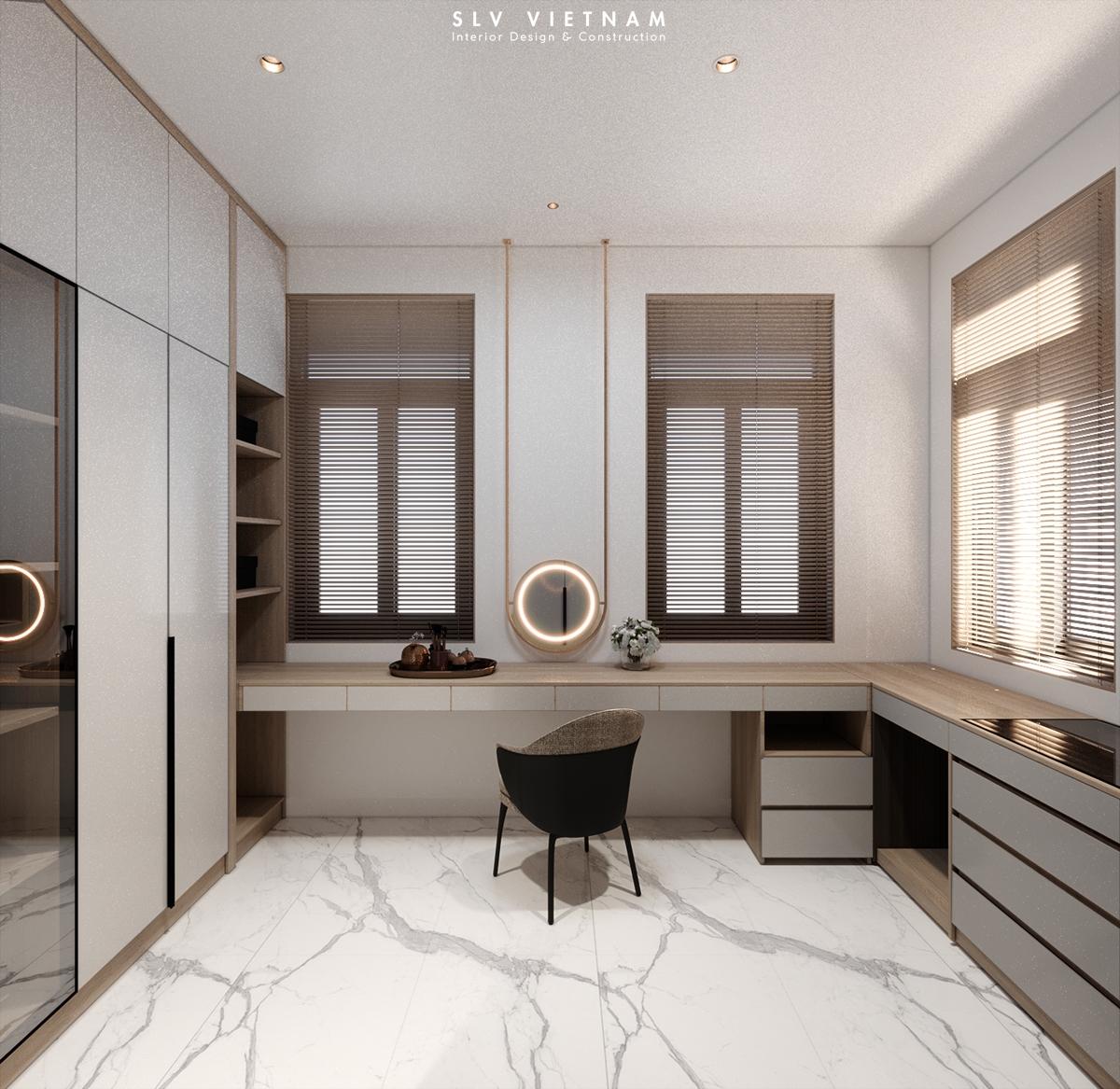 Phòng ngủ 2 tầng 2 dự án Thuan Thien Office - SLV Vietnam (4)