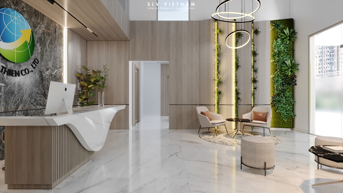 Sảnh dự án Thuan Thien Office - SLV Vietnam (2)