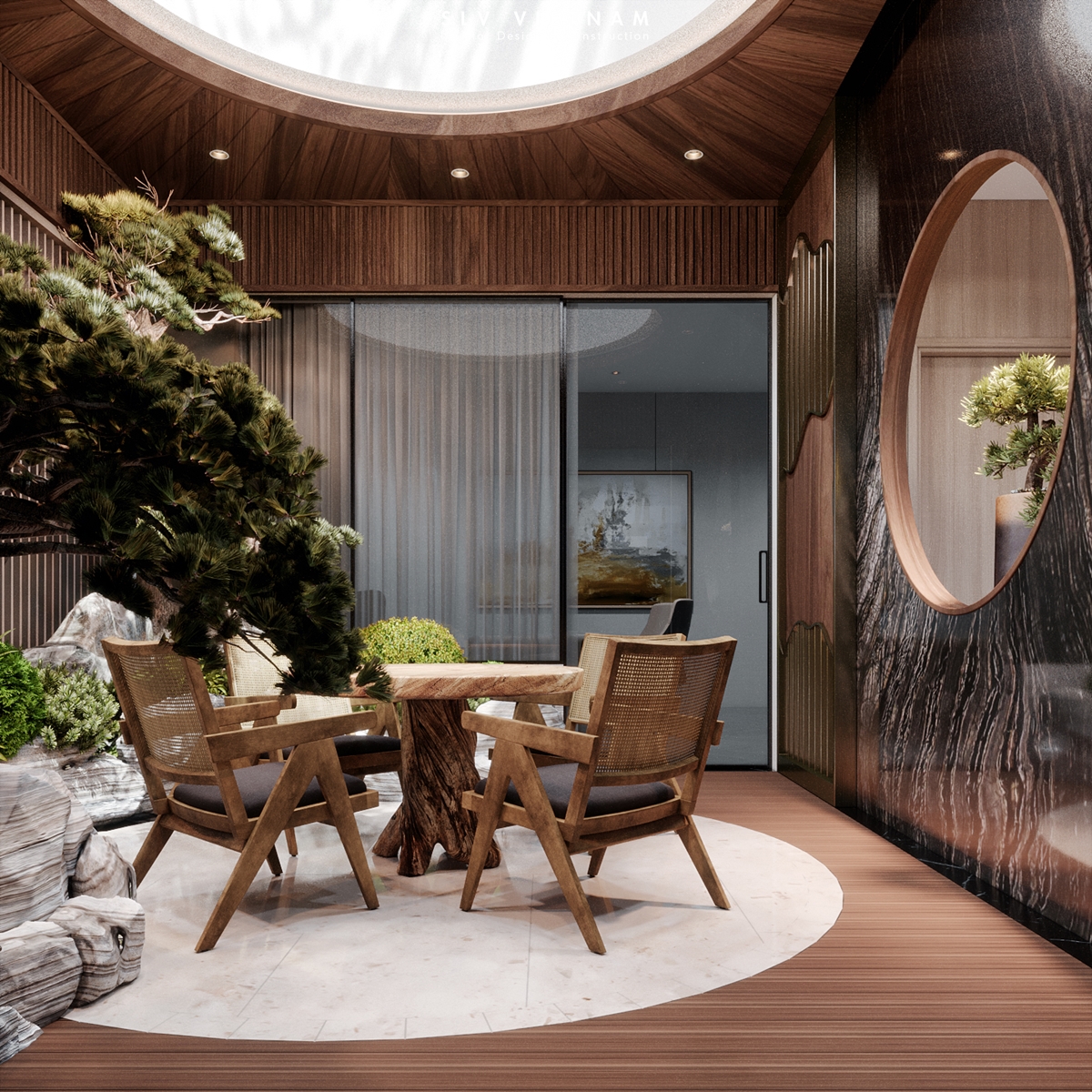 Không gian thư giãn dự án Thuan Thien Office - SLV Vietnam (3)