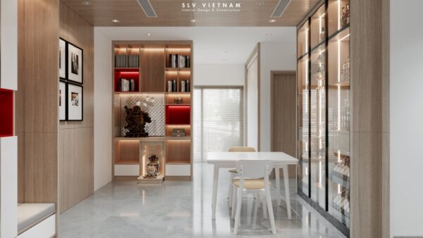 Thiết kế nội thất dự án Trang House SLV Vietnam