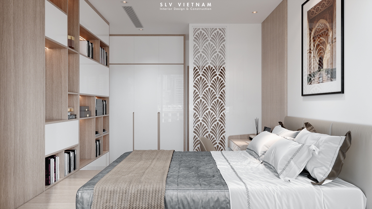 Phòng ngủ chính dự án Trang House - SLV Vietnam (3)