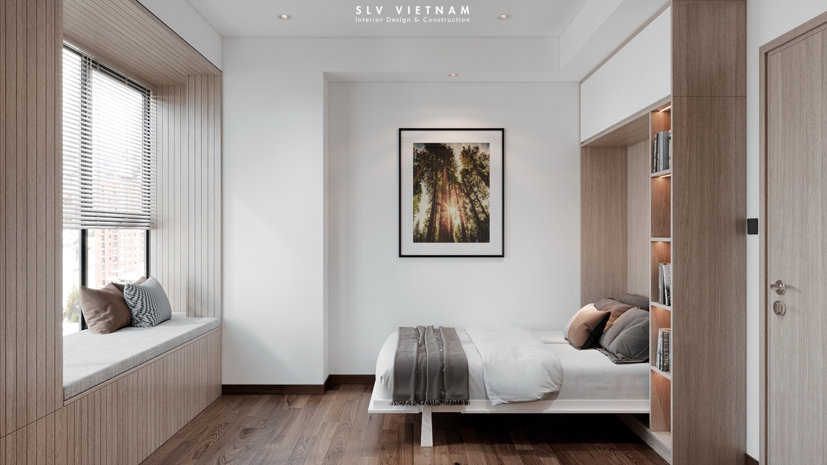 Phòng ngủ con dự án Trang House - SLV Vietnam (2)