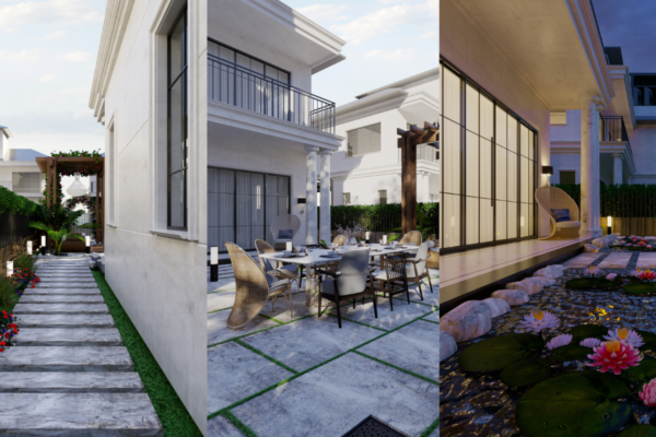 Thiết kế kiến trúc dự án Hien Villa do SLV Vietnam thực hiện